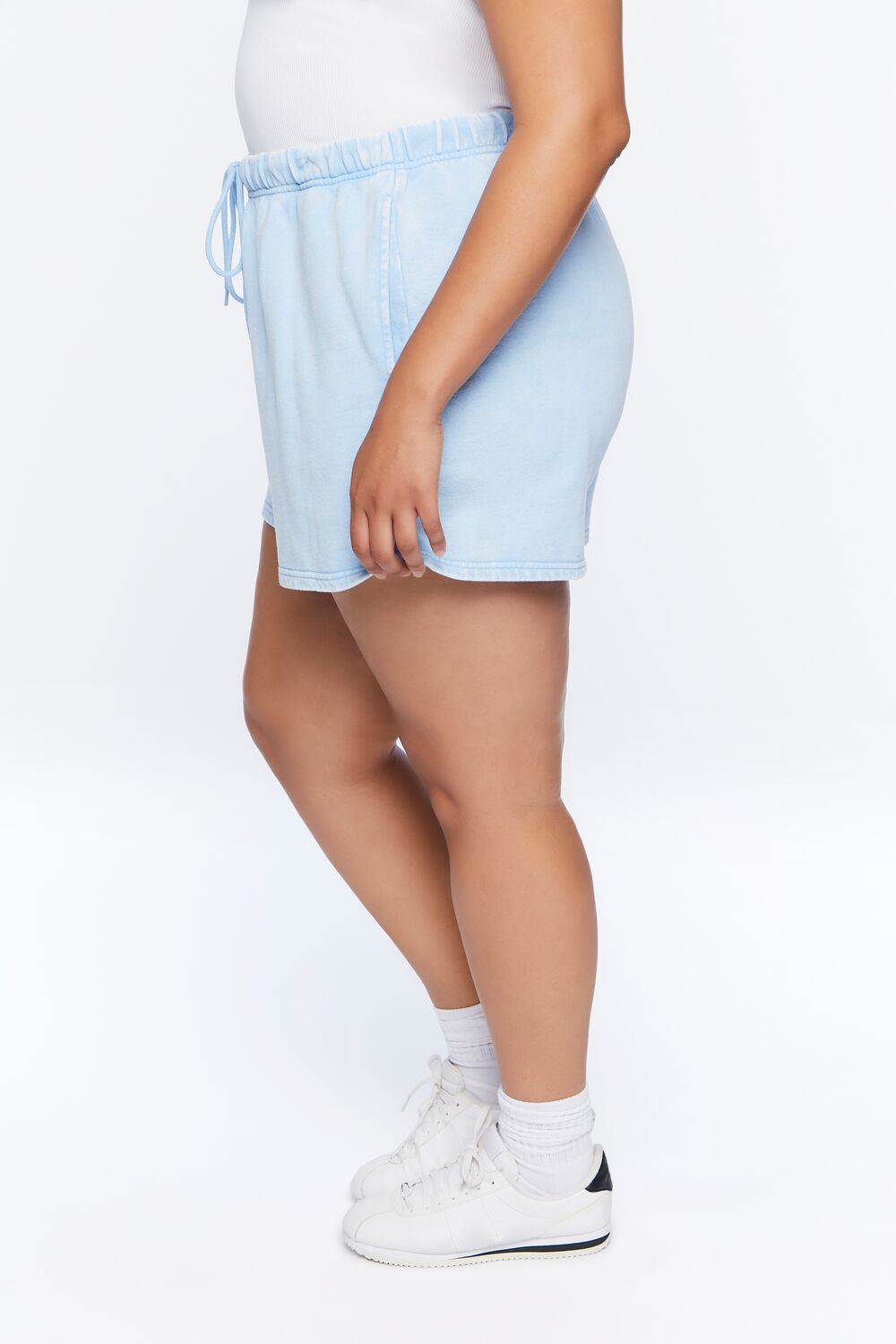Plus Size Drawstring Shorts - Image 3