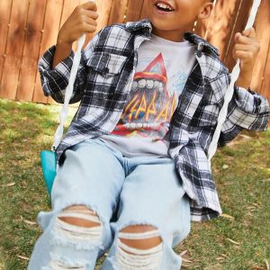 Kids Plaid Shirt (Girls + Boys)