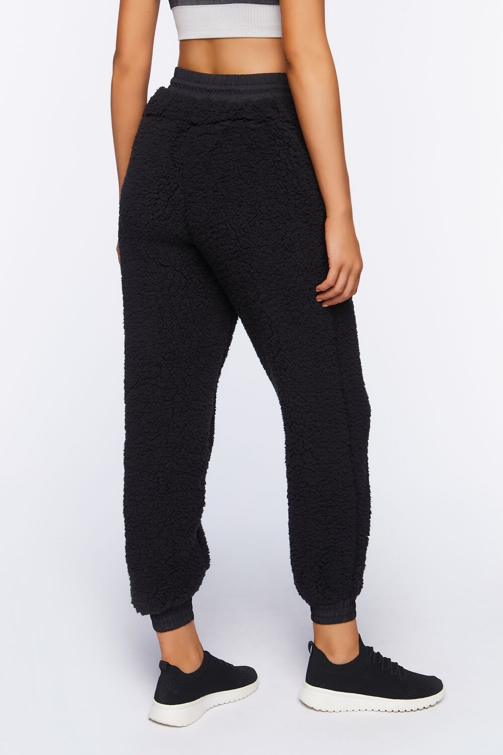 Active Faux Shearling Joggers - Image 4