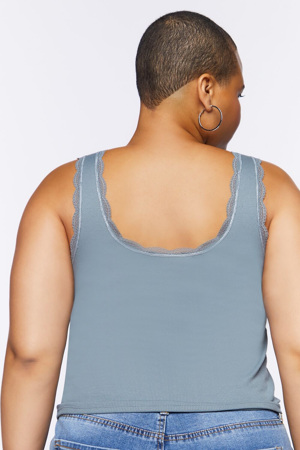 Plus Size Fairy Graphic Tank Top - Image 3