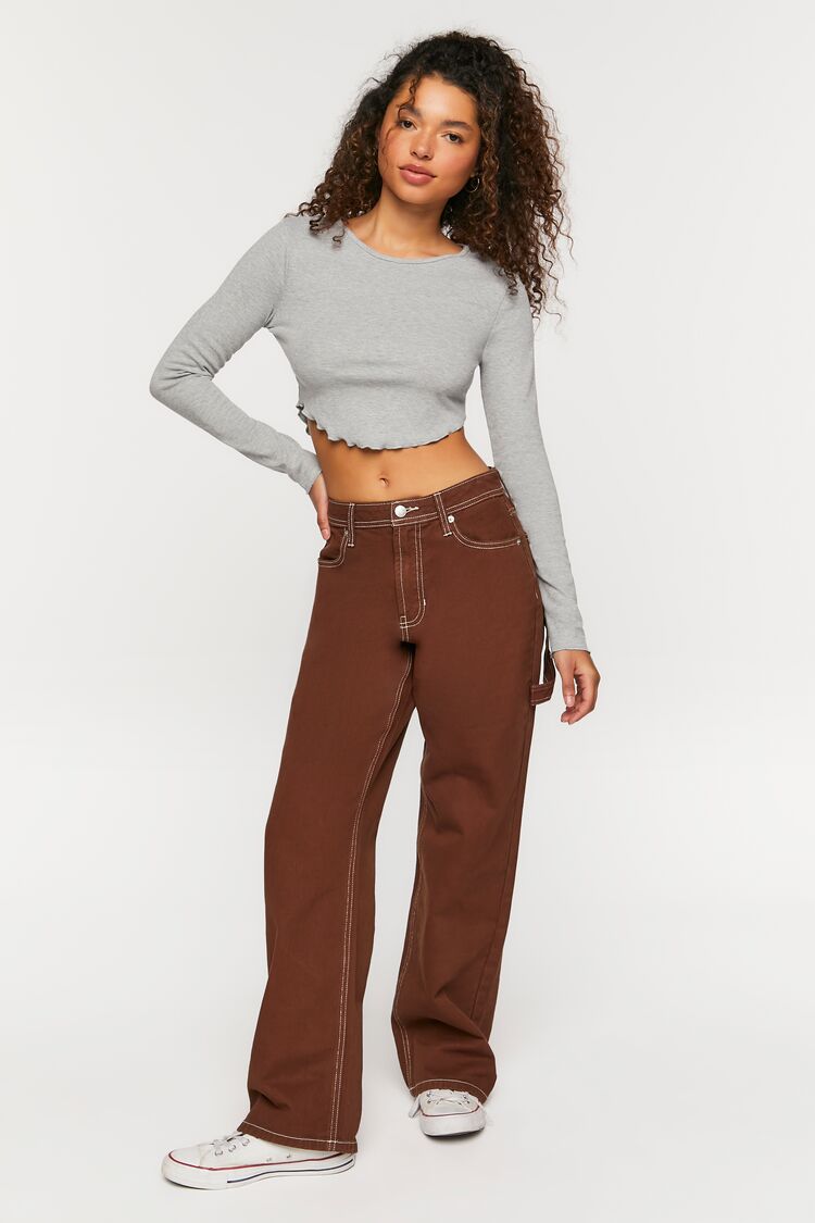 High-Rise Carpenter Dad Jeans - Image 6