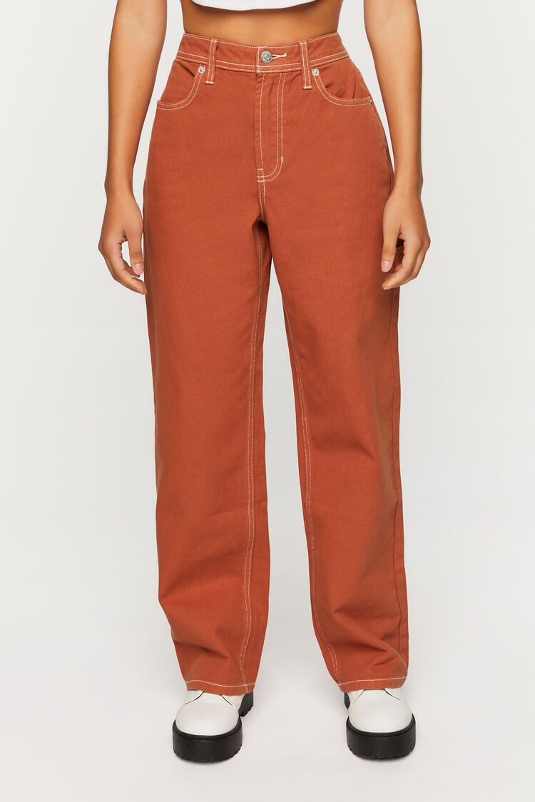 High-Rise Carpenter Dad Jeans - Image 16