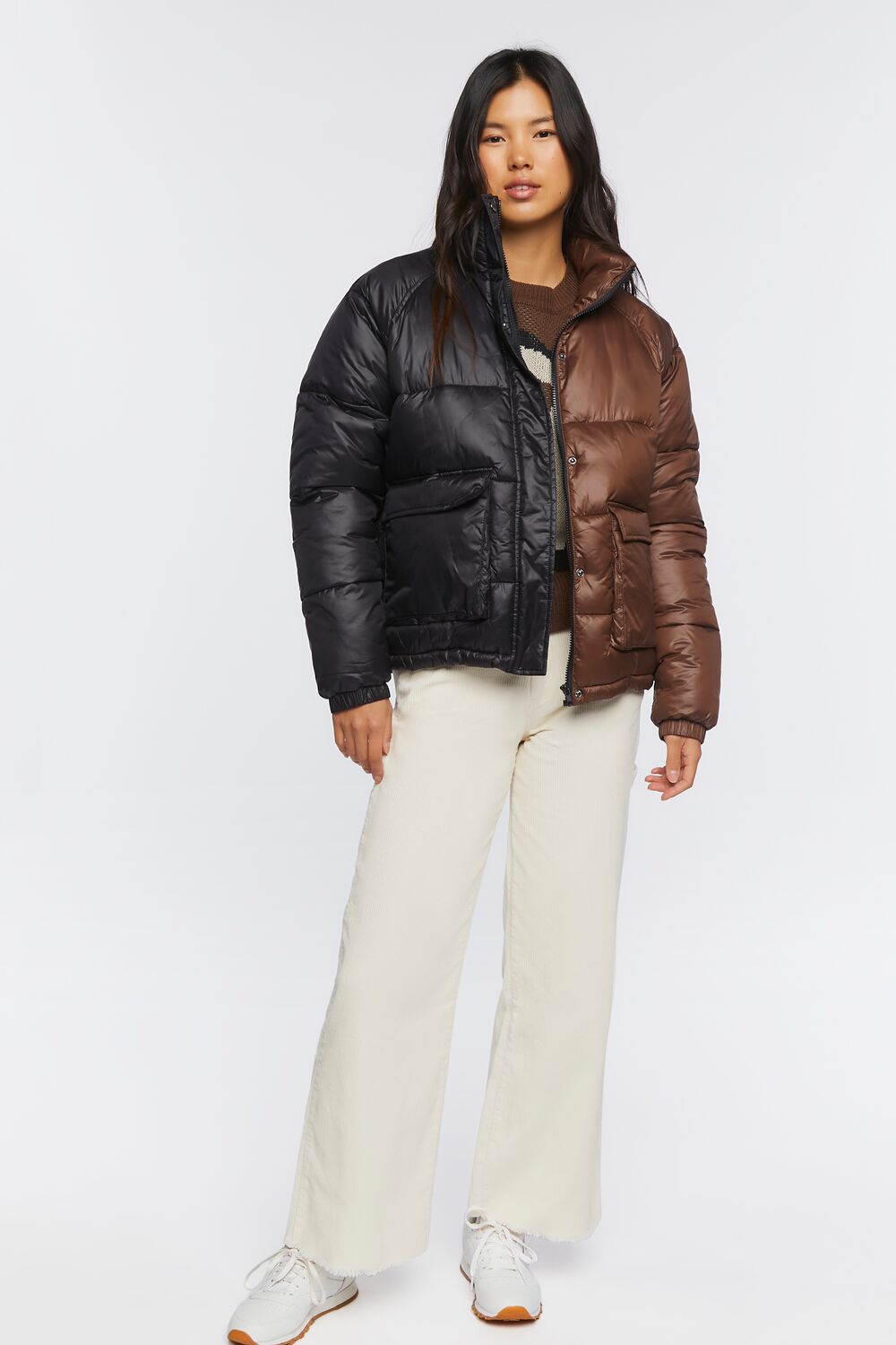 Colorblock Puffer Jacket - Image 4