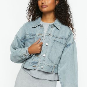 Cropped Denim Jacket
