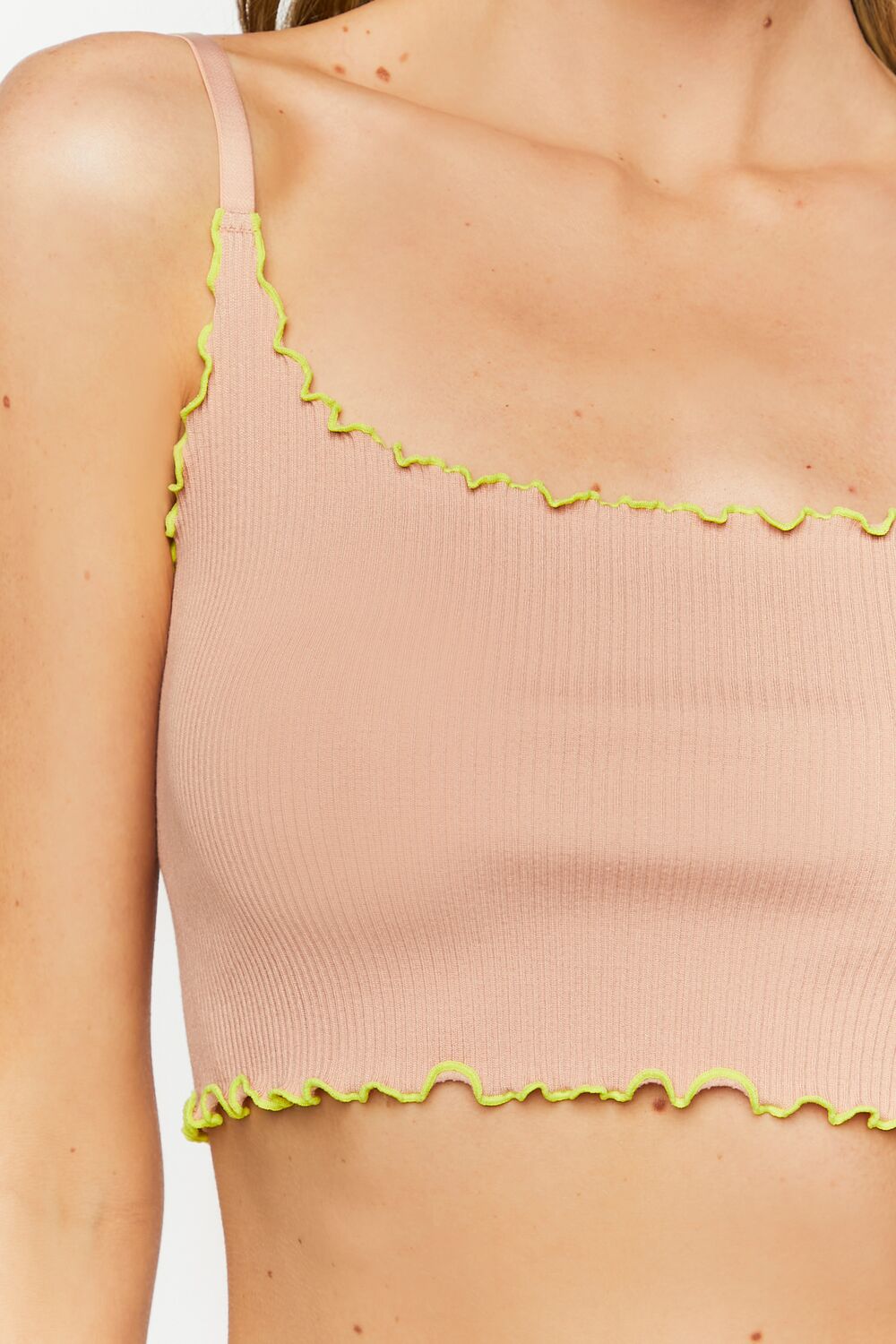 Seamless Lettuce-Edge Cropped Cami - Image 5