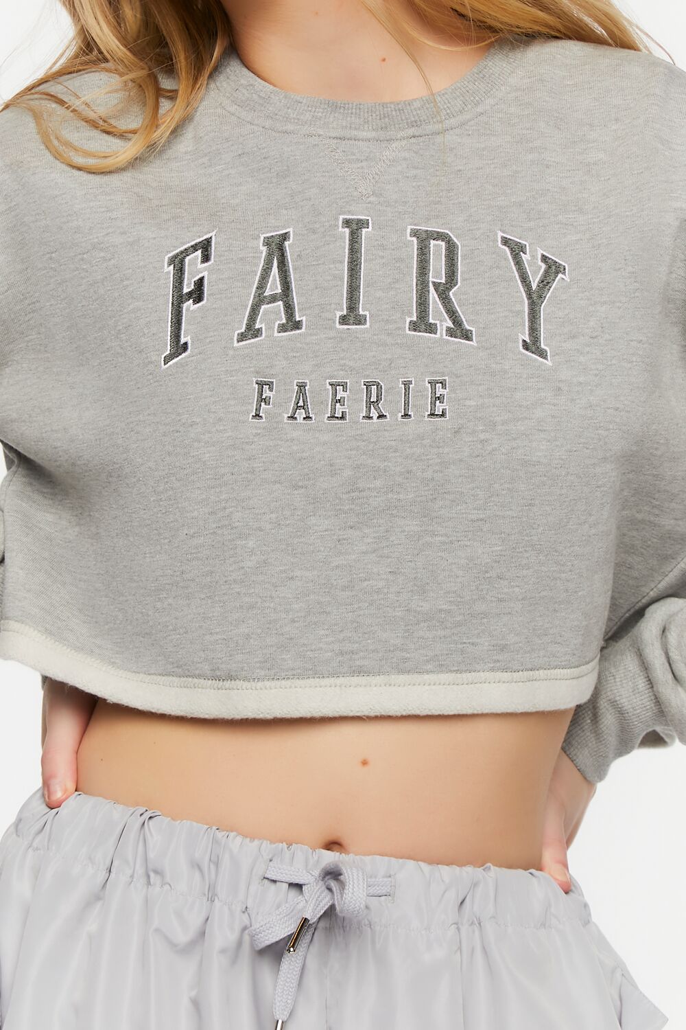 Fairy Cropped Graphic Pullover - Image 5