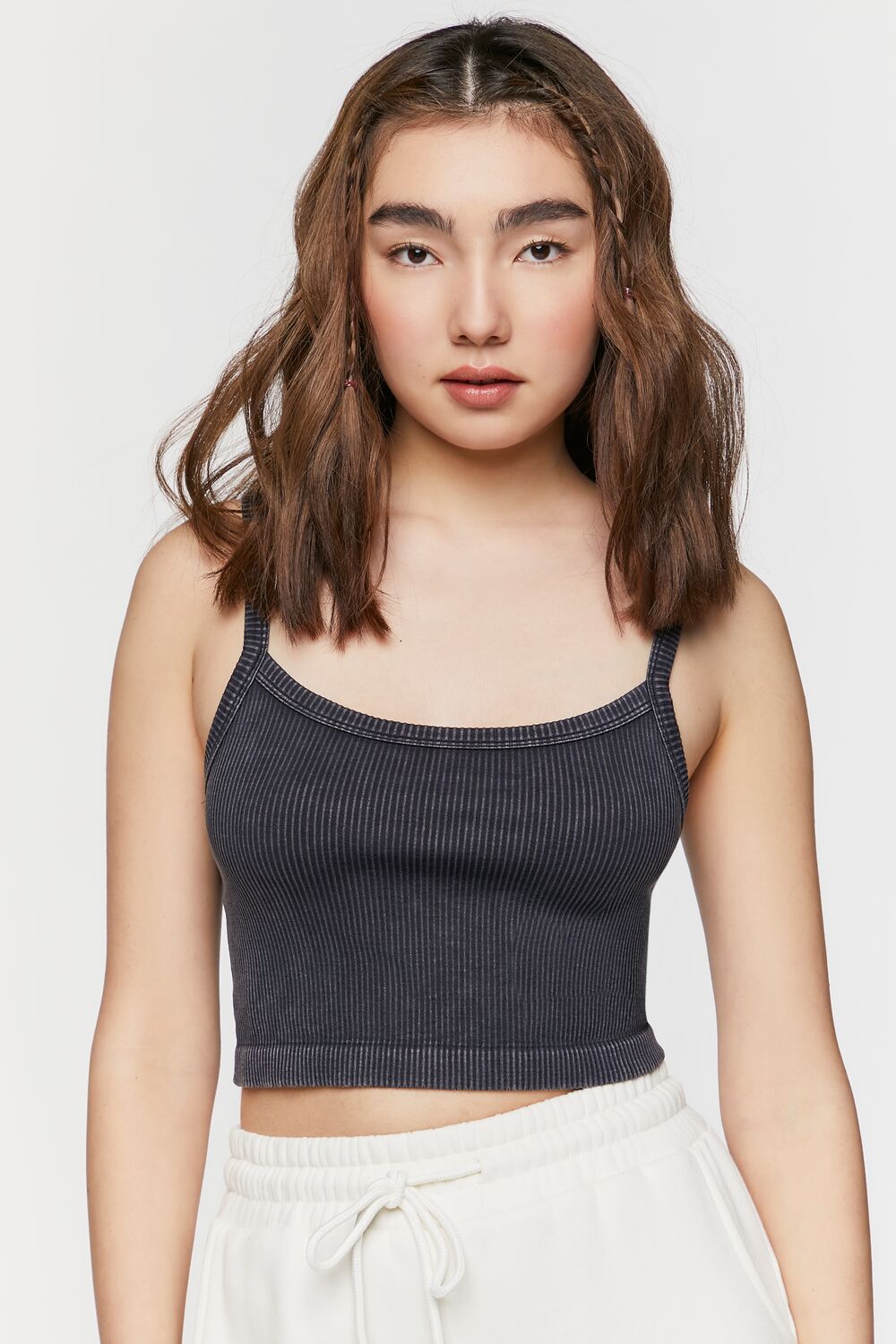 Seamless Mineral Wash Cropped Cami - Image 5