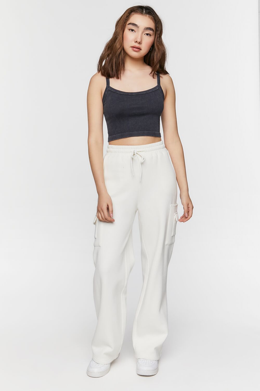 Seamless Mineral Wash Cropped Cami - Image 11