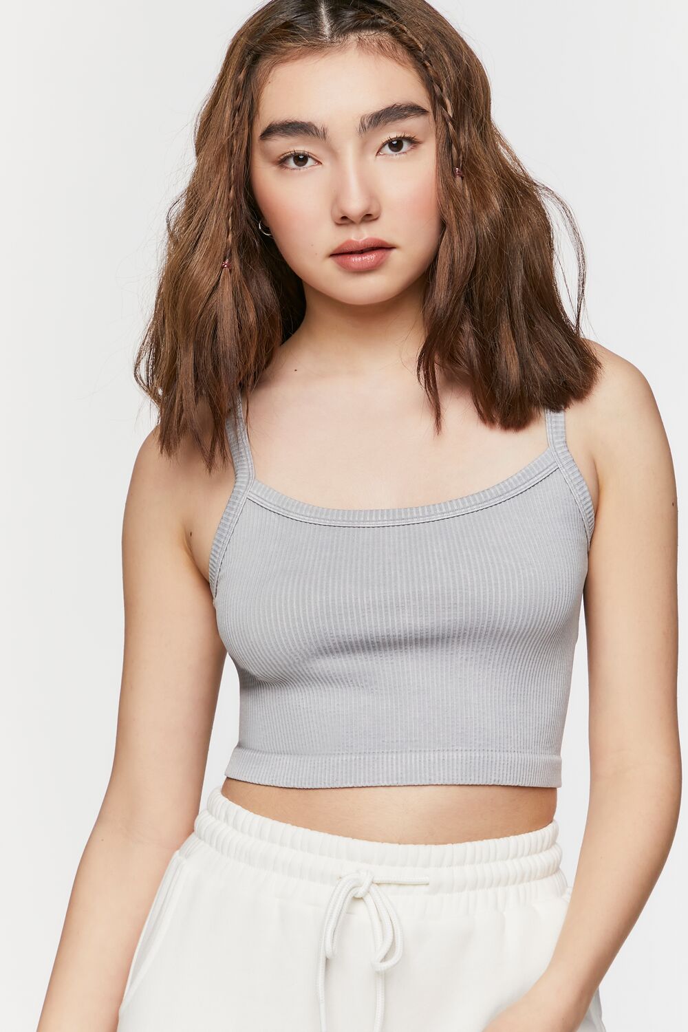 Seamless Mineral Wash Cropped Cami - Image 7