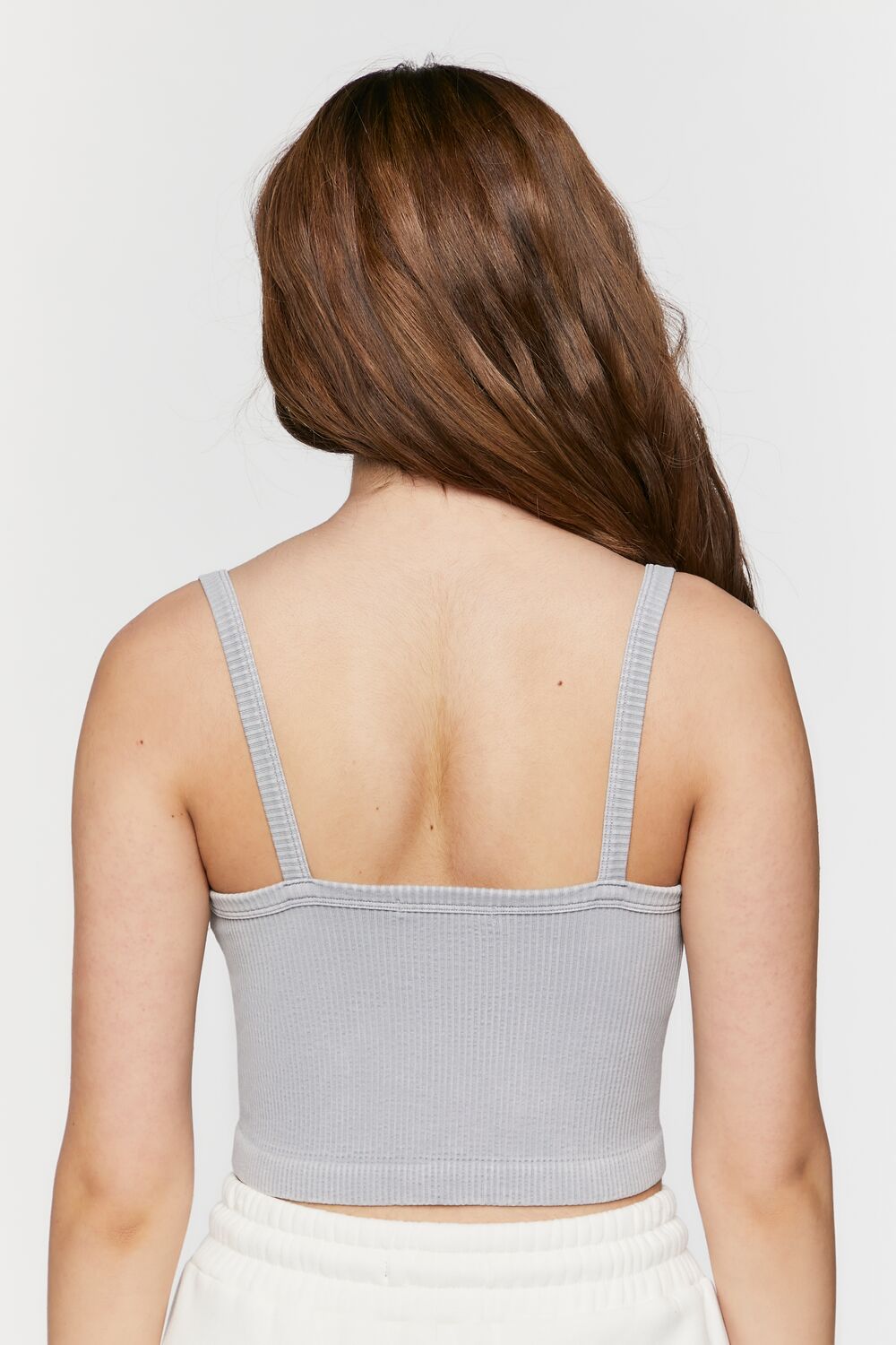 Seamless Mineral Wash Cropped Cami - Image 9