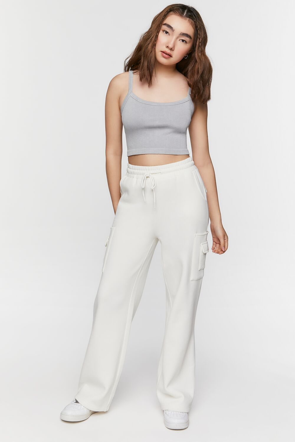Seamless Mineral Wash Cropped Cami - Image 6