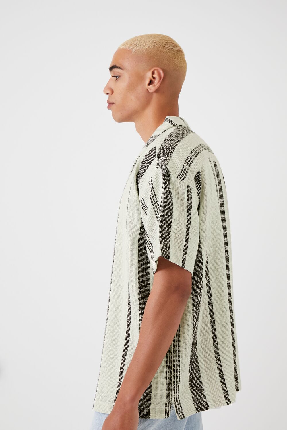 Striped Short-Sleeve Shirt - Image 2