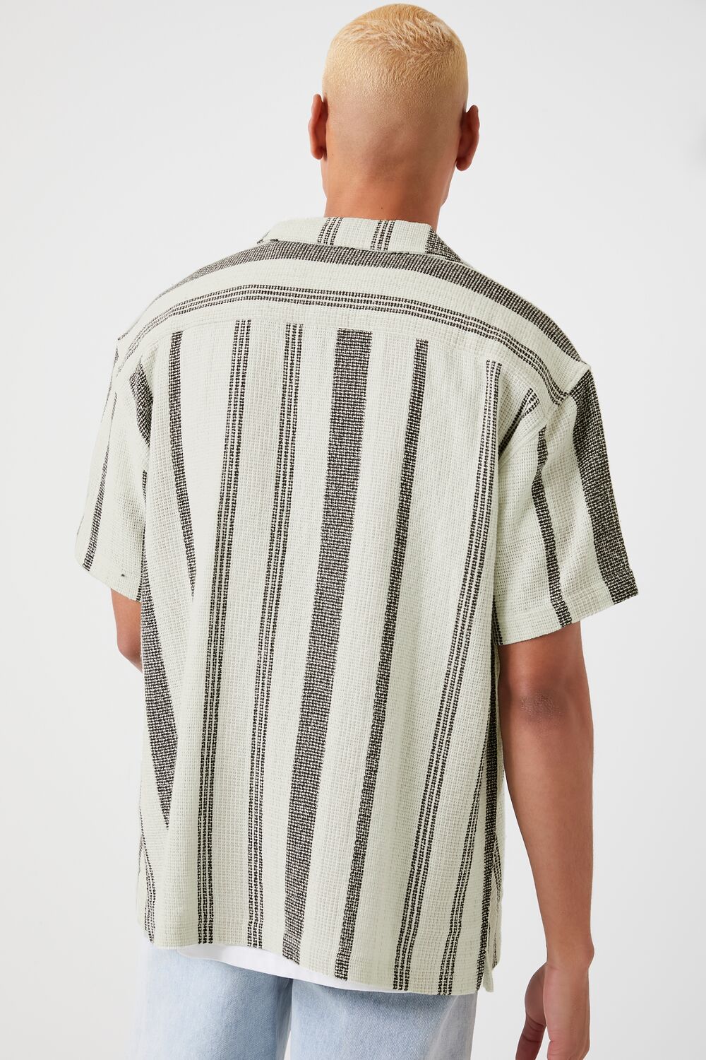 Striped Short-Sleeve Shirt - Image 3