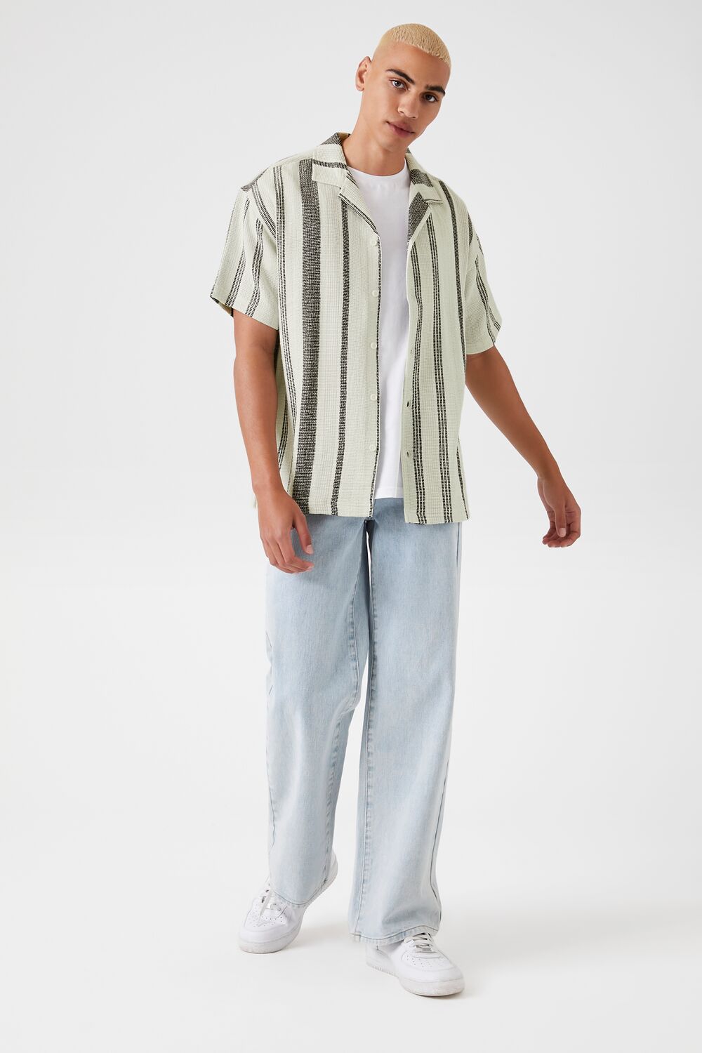 Striped Short-Sleeve Shirt - Image 4