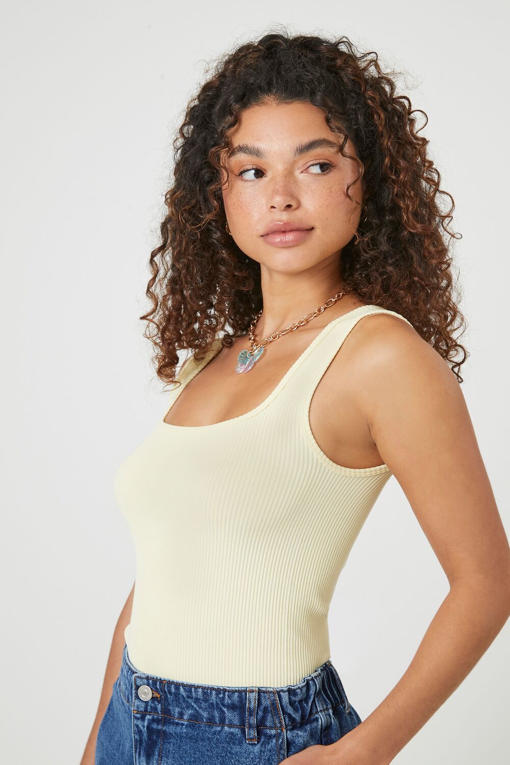 Seamless Square-Neck Bodysuit - Image 27