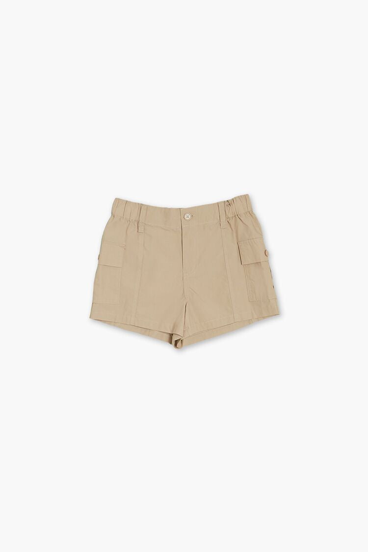Girls Twill Cargo Shorts (Kids)
