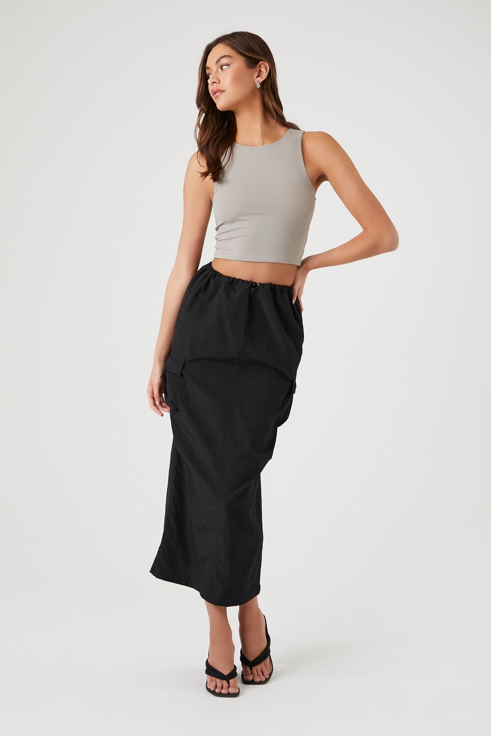 Sculpt Shape Cropped Tank Top - Image 9