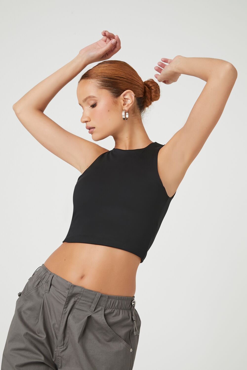 Sculpt Shape Cropped Tank Top - Image 11