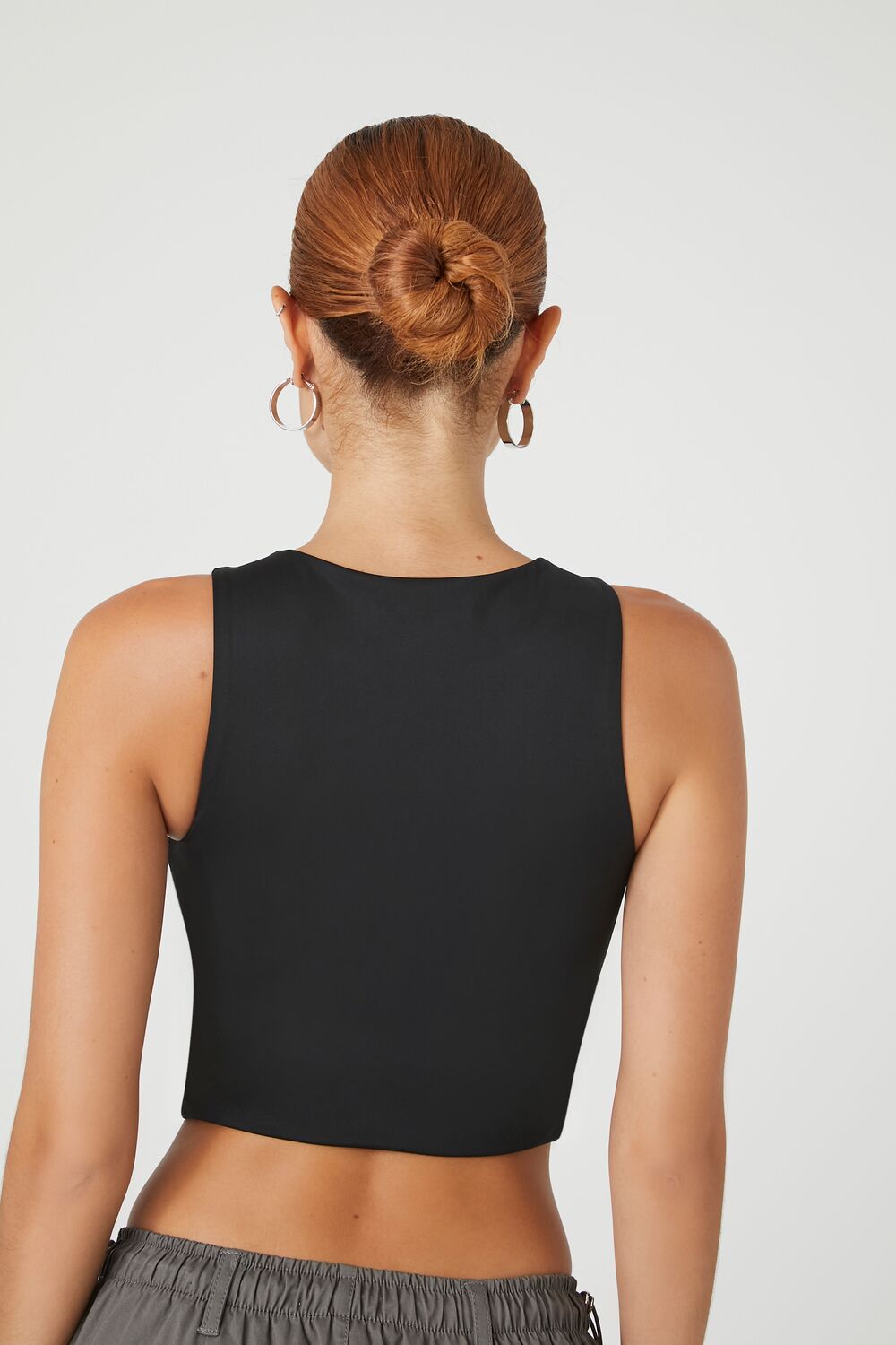 Sculpt Shape Cropped Tank Top - Image 13