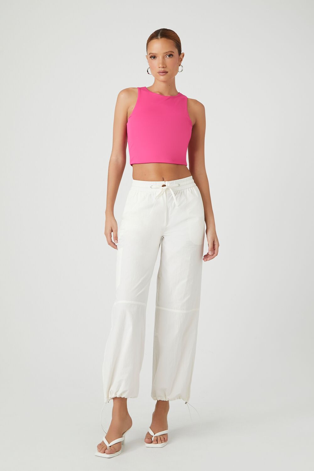 Sculpt Shape Cropped Tank Top - Image 44