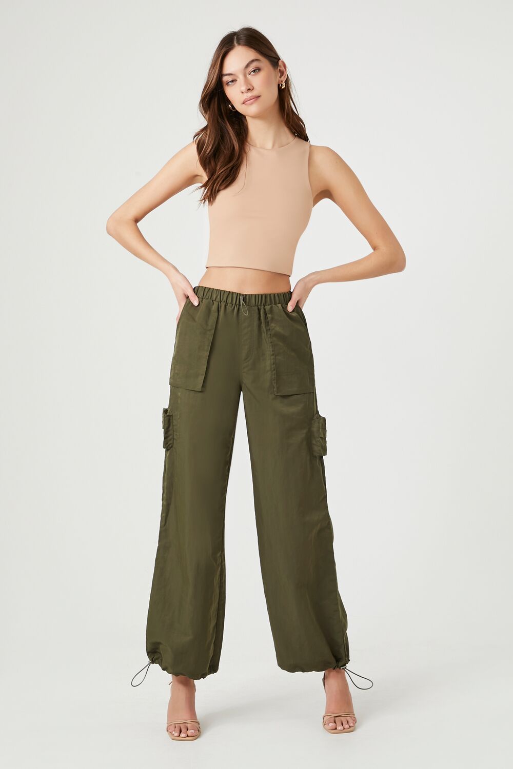 Sculpt Shape Cropped Tank Top - Image 54