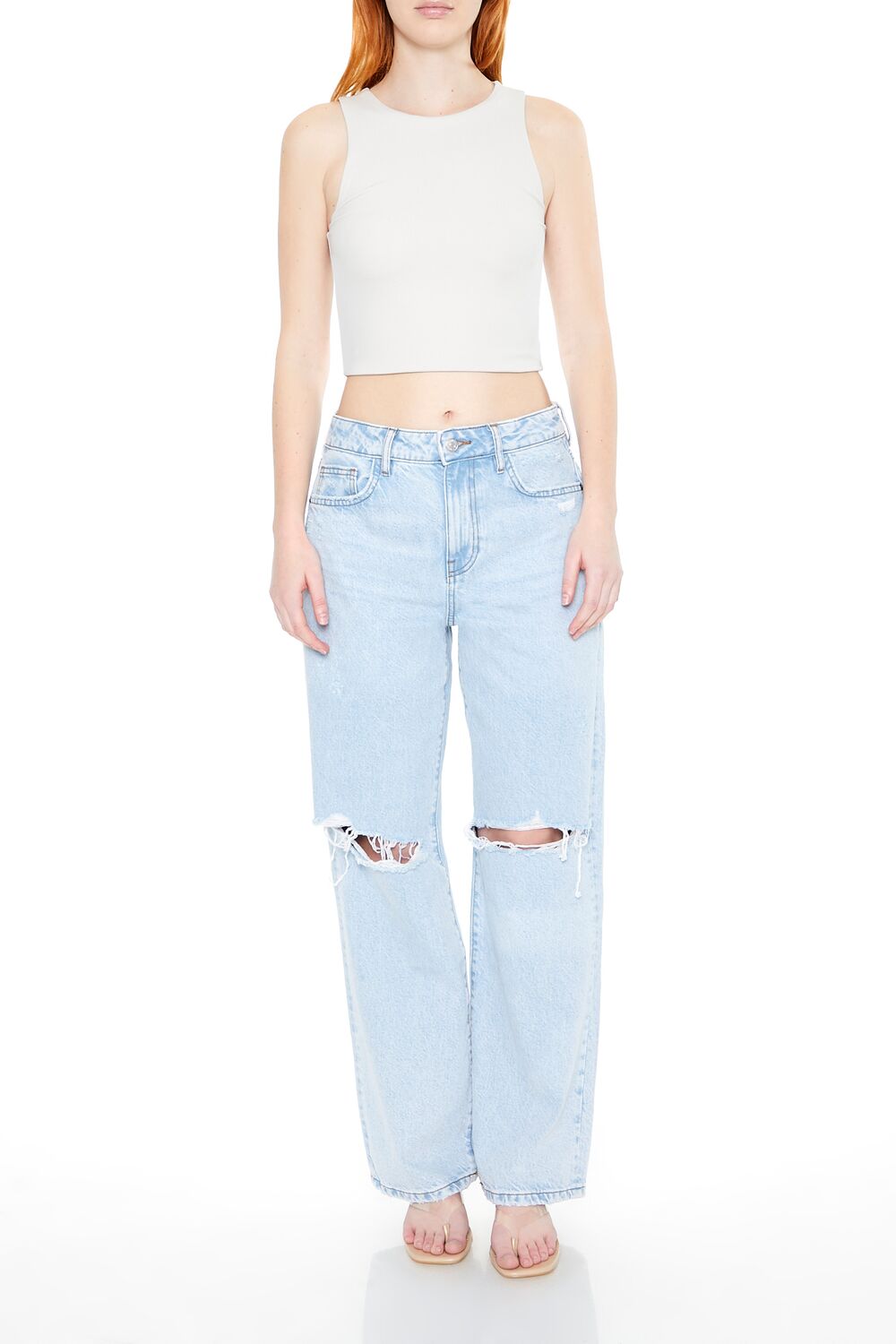 Sculpt Shape Cropped Tank Top - Image 59