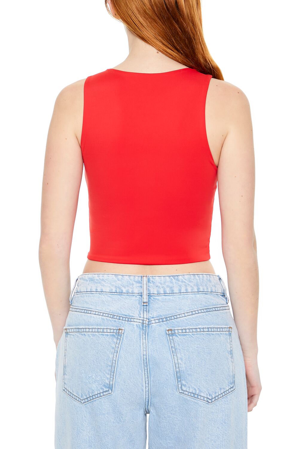 Sculpt Shape Cropped Tank Top - Image 63