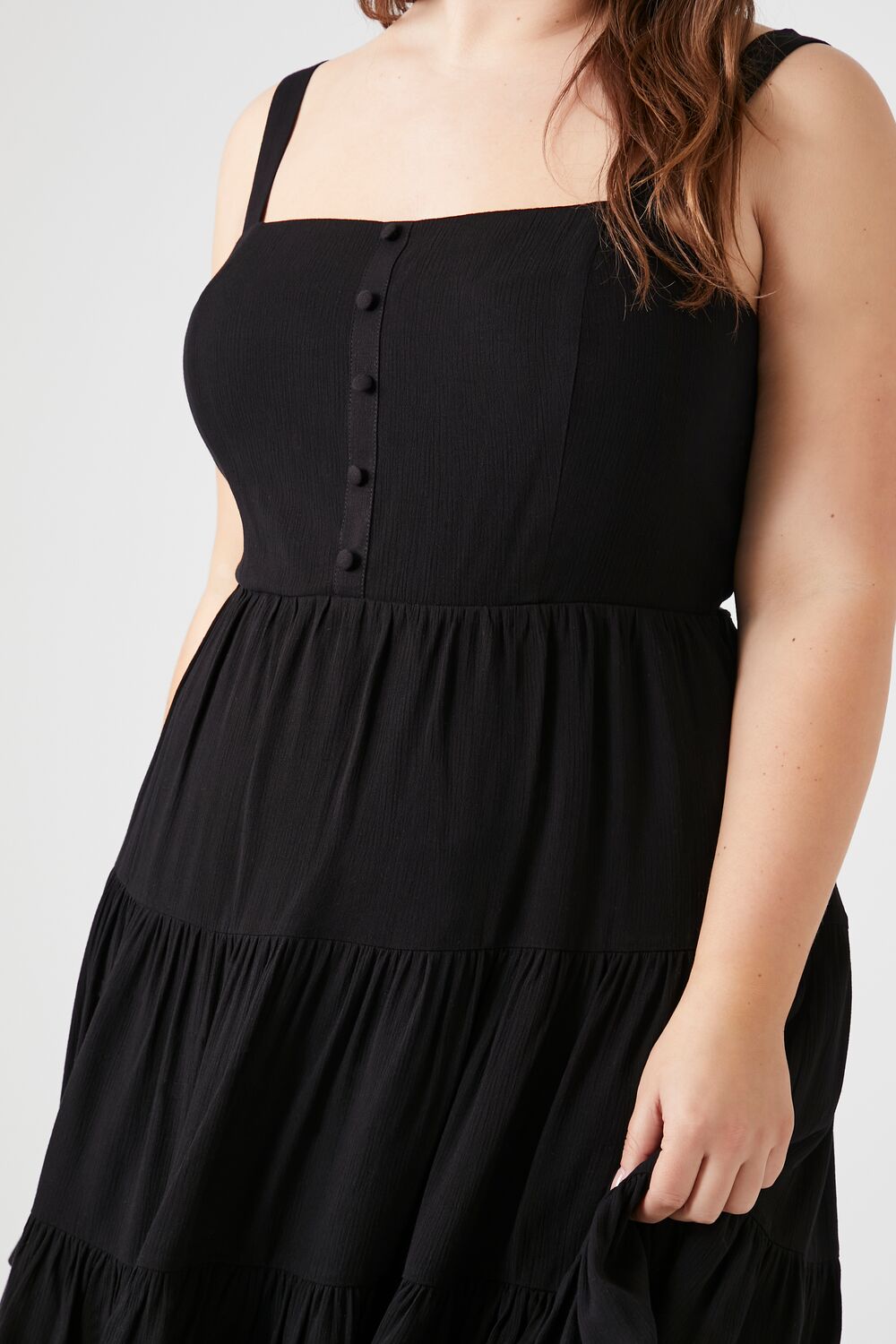 Plus Size Tiered Fit & Flare Dress - Image 5