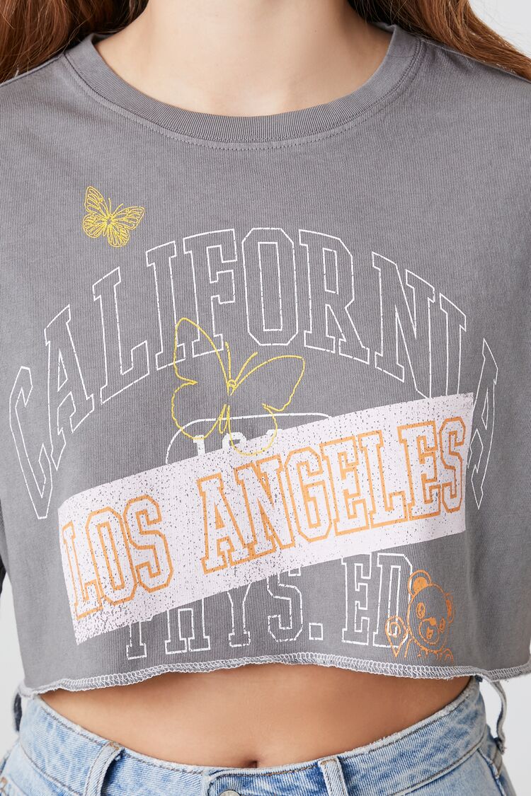 California Graphic Cropped Tee - Image 5