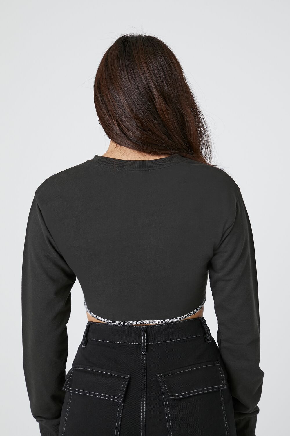 Cropped Los Angeles College Pullover - Image 3