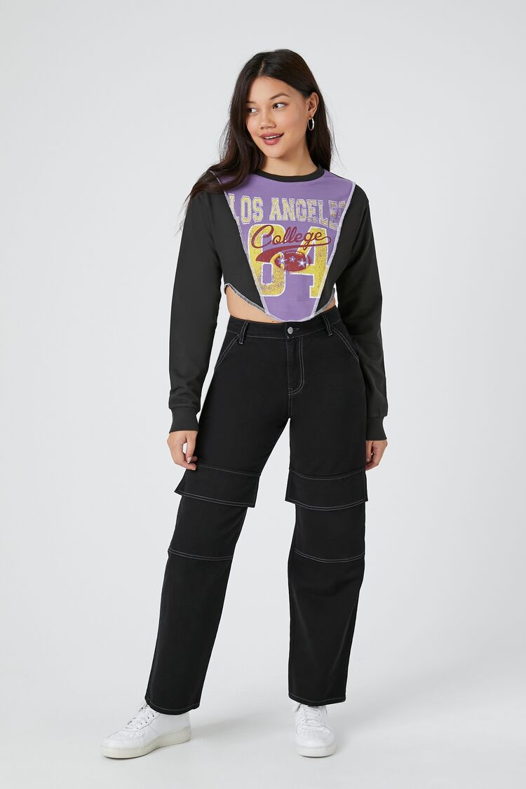 Cropped Los Angeles College Pullover - Image 4