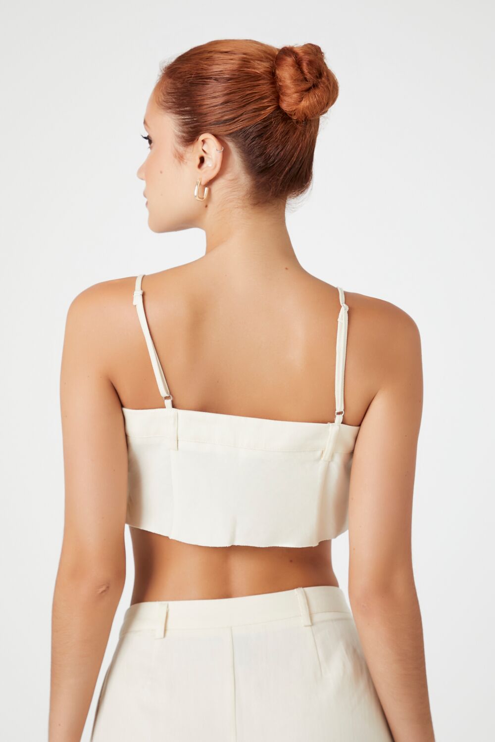 Pleated Reworked Bralette - Image 3