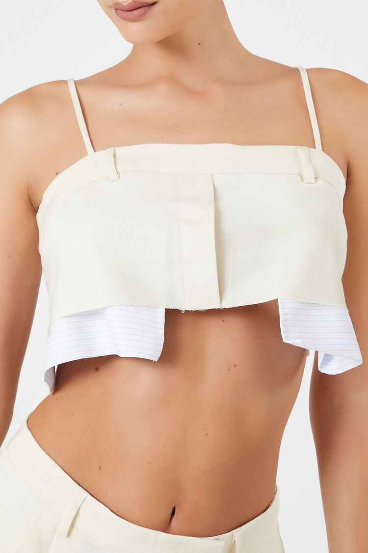 Pleated Reworked Bralette - Image 5