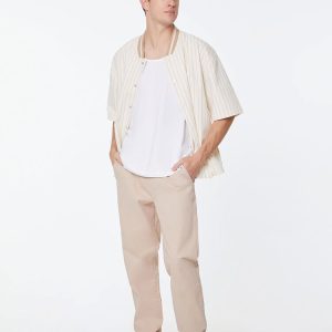 Twill Drawstring Joggers