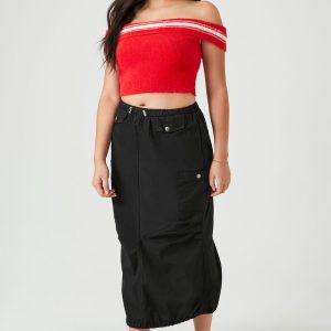 Cargo Midi Skirt