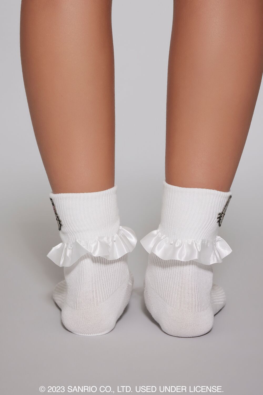 Ruffle Hello Kitty Crew Socks - Image 4