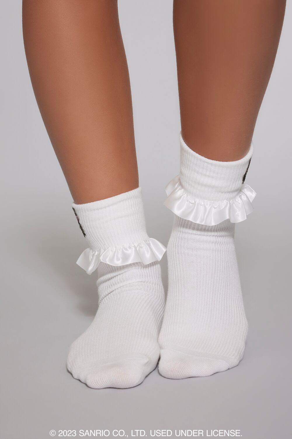 Ruffle Hello Kitty Crew Socks - Image 5