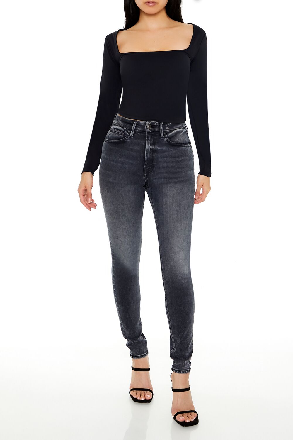 Sculpt Shape Square-Neck Top - Image 18