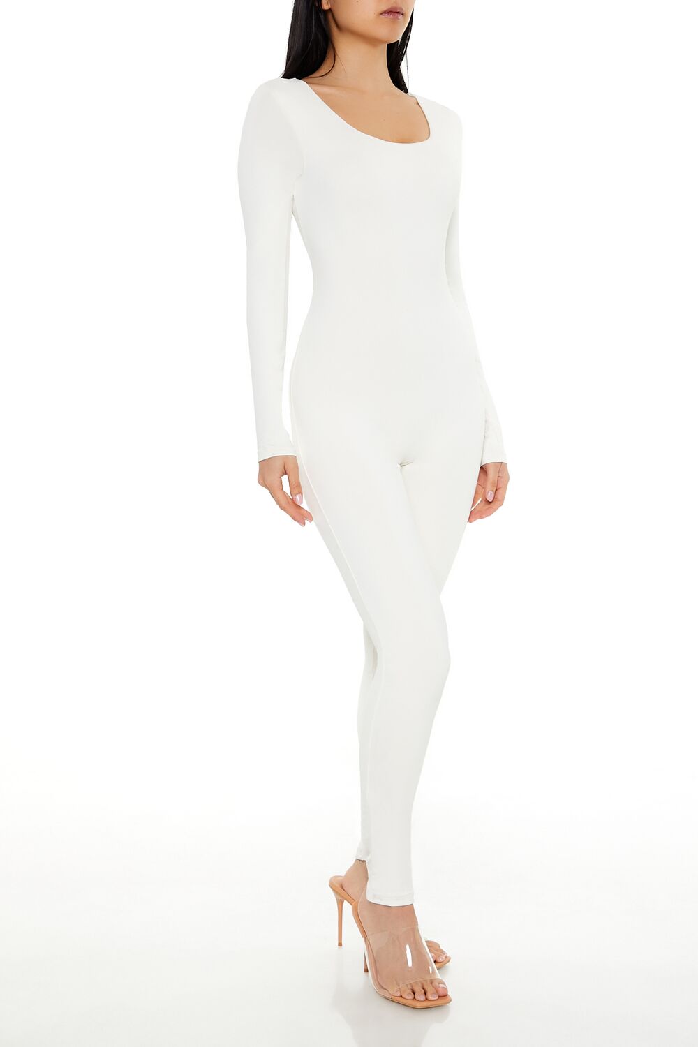 Contour Sculpt Long-Sleeve Jumpsuit - Image 3