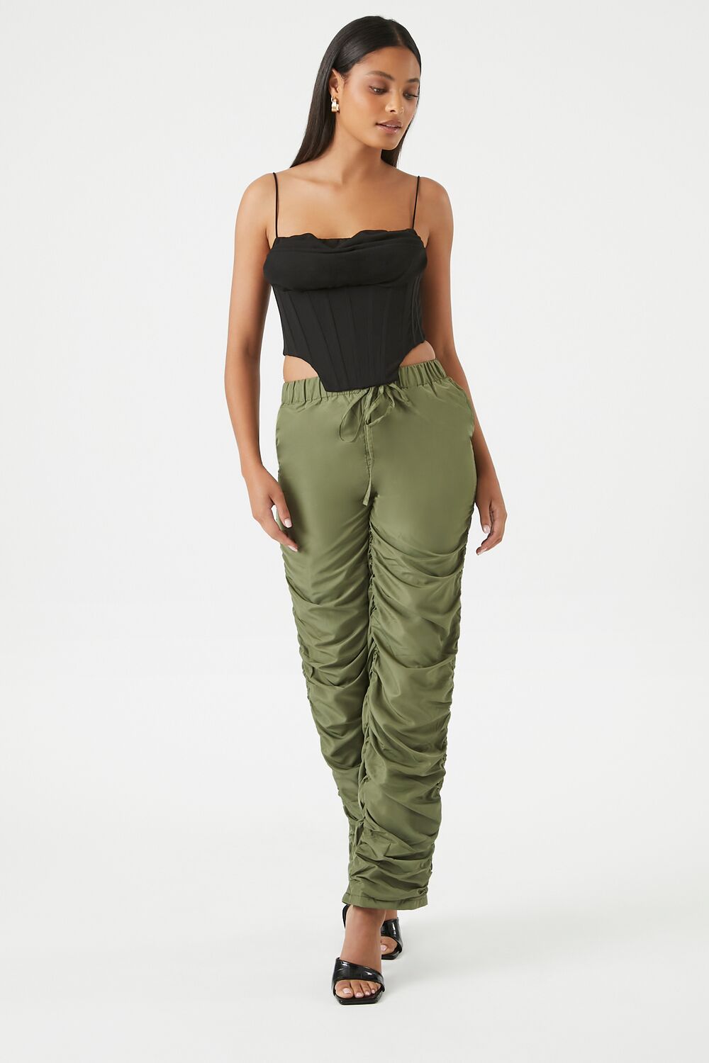 Corset Cropped Cami - Image 4