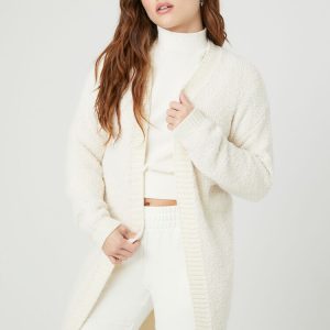 Open-Front Cardigan Sweater