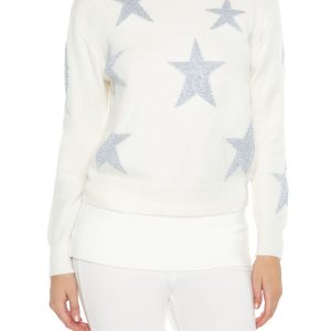 Star Print Sweater