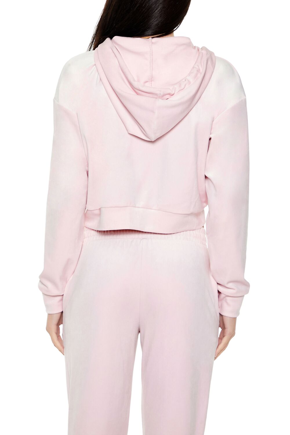 Velour Zip-Up Hoodie - Image 10