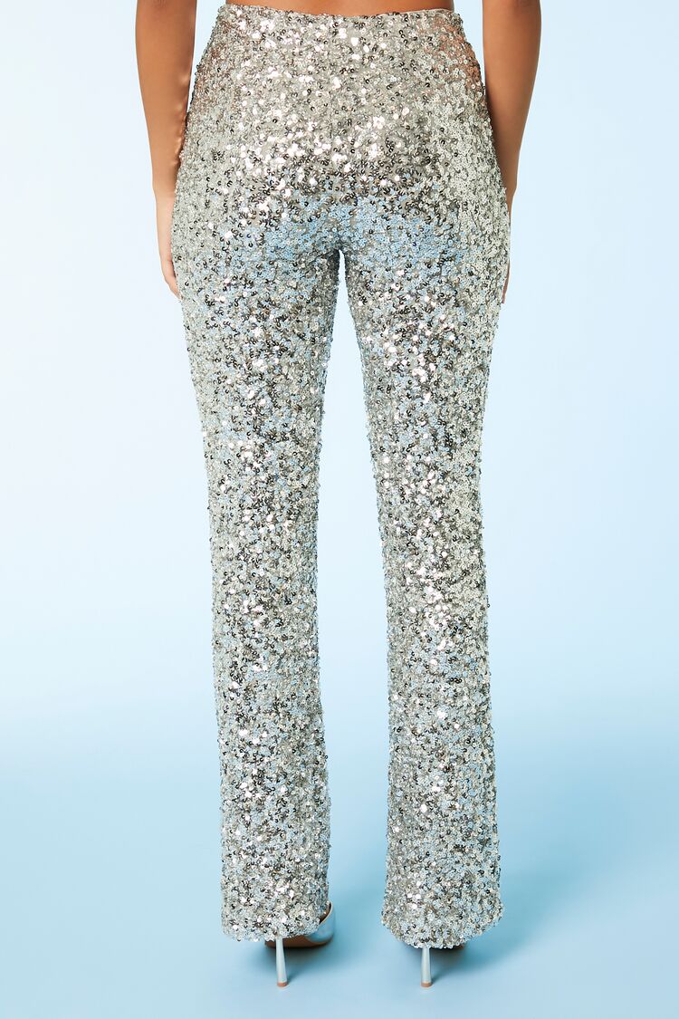 Sequin Flare Pants - Image 4