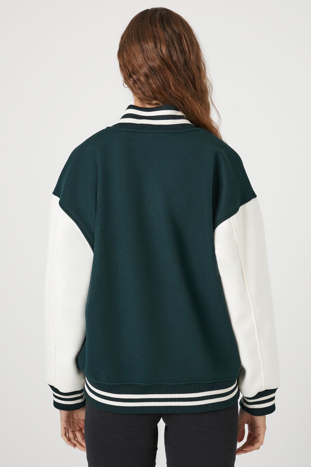 New York Varsity Letterman Bomber Jacket - Image 3