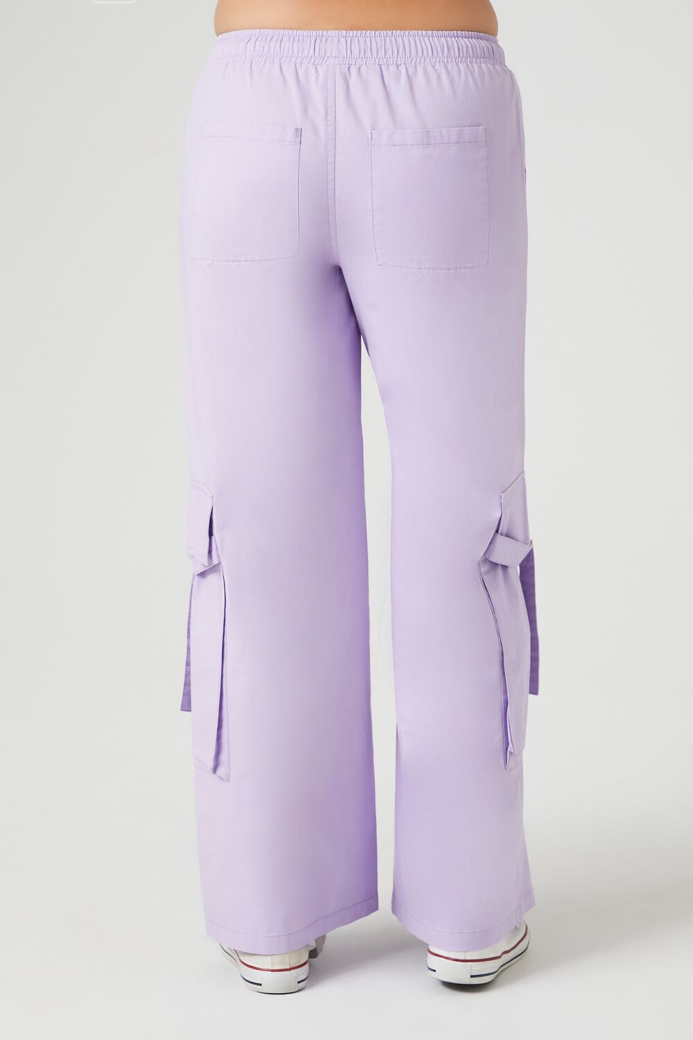 Twill High-Rise Utility Pants - Image 9