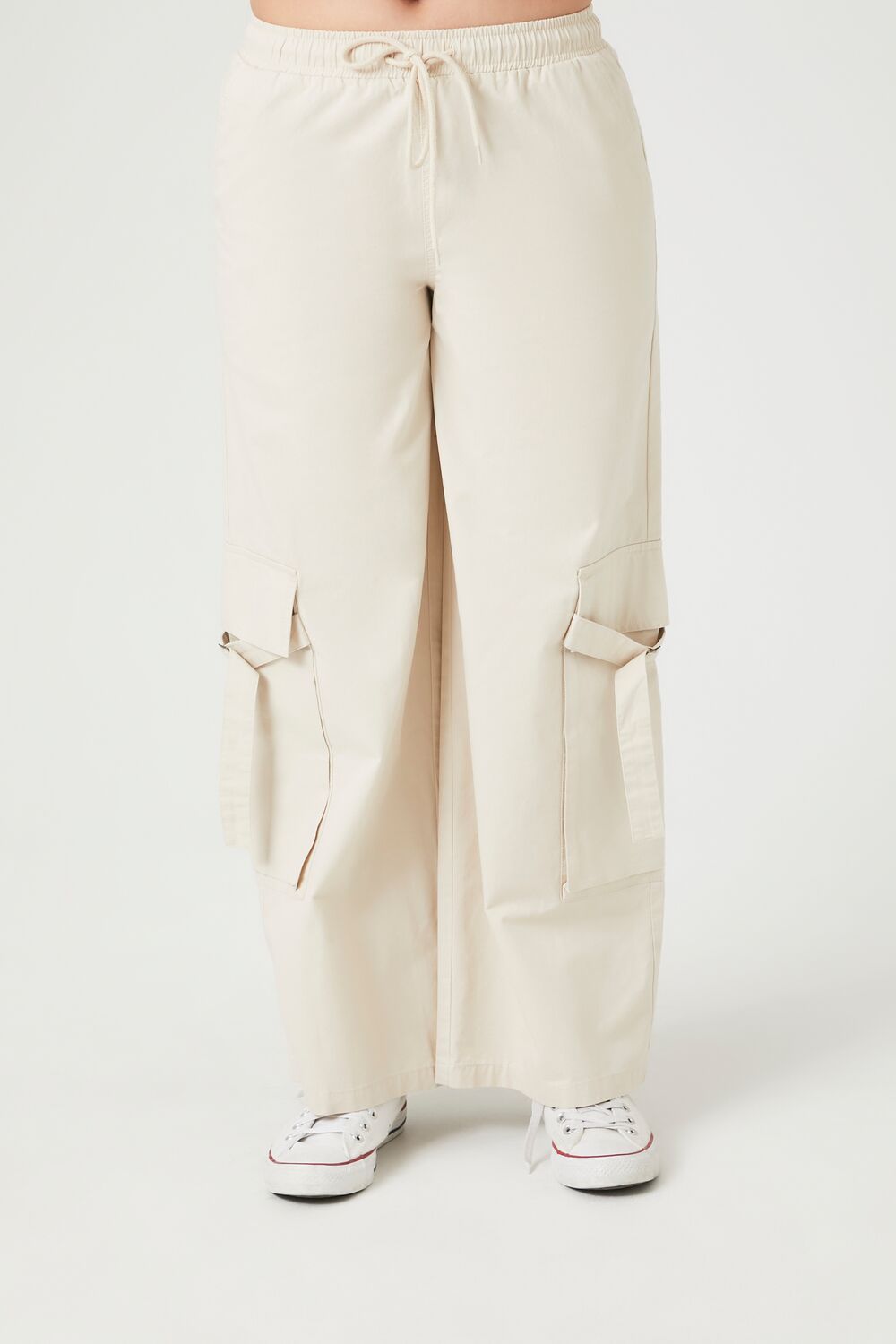 Twill High-Rise Utility Pants - Image 17