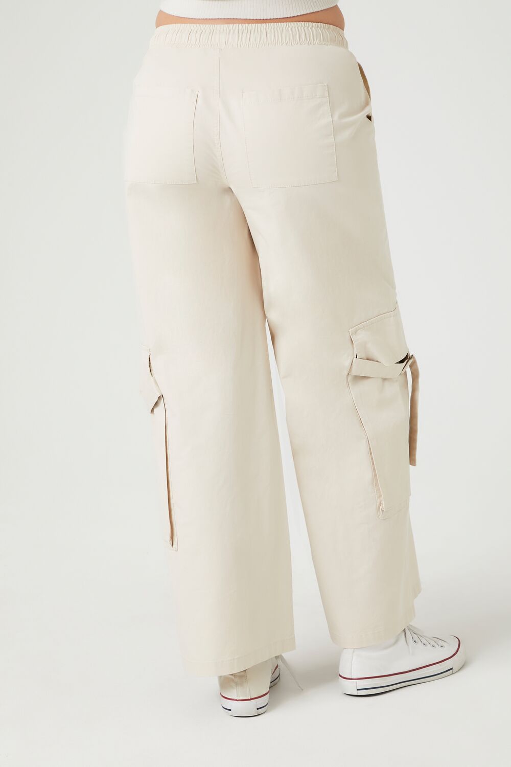 Twill High-Rise Utility Pants - Image 19