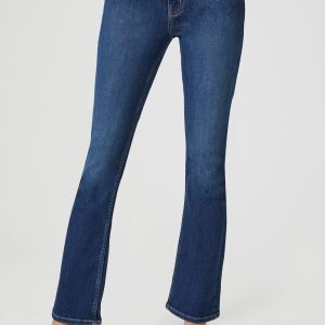Denim High-Rise Bootcut Jeans