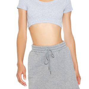 Active Seamless Cropped Tee